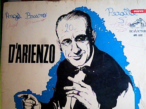 Vinilo De Juan D'arienzo -for Export