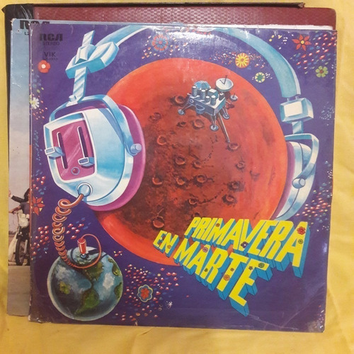 Vinilo Primavera En Marte F Paz Katunga Disco Rojo Cp1