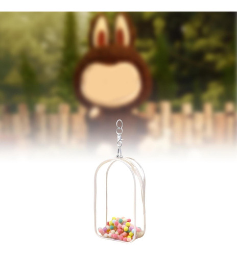 ( Bolsa De Figura Transparente Con Vitrina De Llavero Para