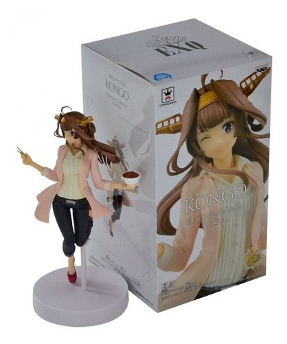 Imagem 7 de 8 de Exq Figure Exq Figure Fleet Girls - Kongou - Novo