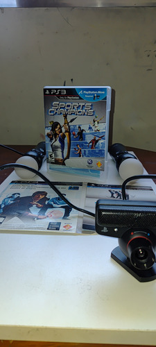 Ps Move Com 2 Controles Um Jogo E A Câmera Para Ps3 Sony (Usado)