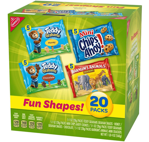 Nabisco Diversión Formas De Galleta Y Galleta De Mezcla, Var