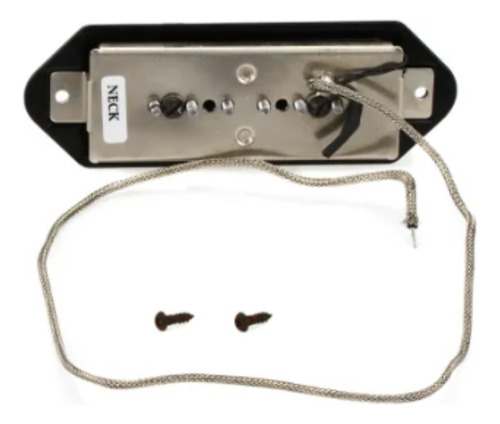 Seymour Duncan Guitarra P90 Silencer Dog Ear Braço Preto