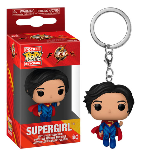 Llavero Pop Supergirl Funko Pop Keychain Original The Flash