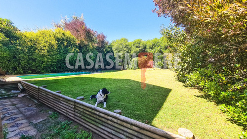 Casa Familiar En Bosques De Montemar. Patio Grande Y Piscina