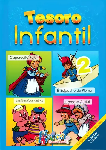 Tesoro Infantil. Mini Cuentos Clásicos (4 Libros Pd)- García