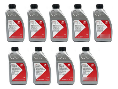 Kit 09 Lts Óleo Atf Febi 39095 E Filtro Carter Zf 8hp45 Hp70