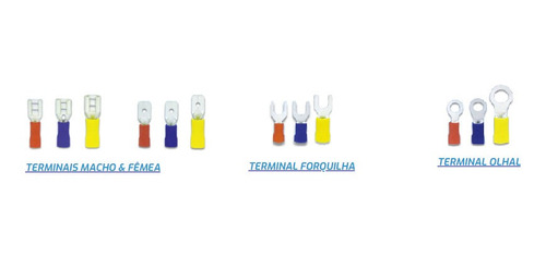 Terminal Eletrico Kit 800 Pcs