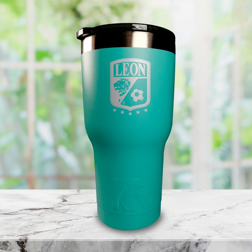 Imagen 3 de 8 de Termo Rtic León Fc Fútbol Personalizado Laser Nombre Gratis