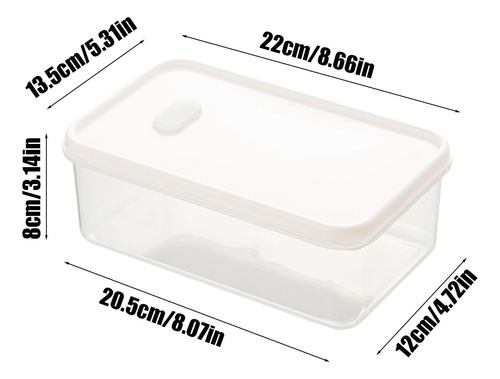 Caja De Kimchi De Gran Capacidad Para Cocina, Caja Sellada P