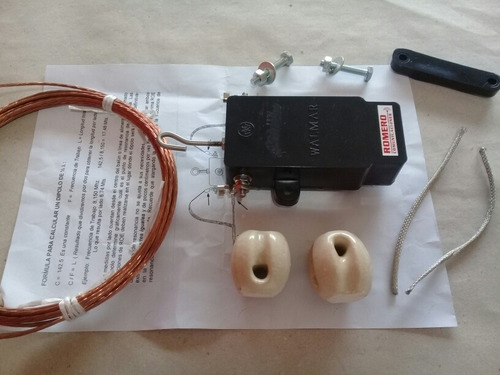 Antena Dipolo 1/2 Onda Para Banda Ciudadana 11 Metros Romero