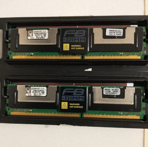 Memória Kingston  Kvr667d2d8f5/2gb 256m X 72-bit Pc2-5300