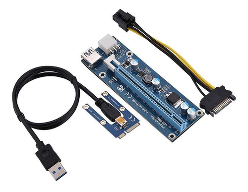 Adaptador Extensor Elevador Mini Pci-e A Pci Express16x Con