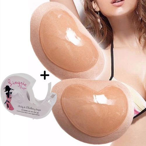Imagen 1 de 9 de Almohadilla Relleno De Busto Les Loles + Cinta Bifaz