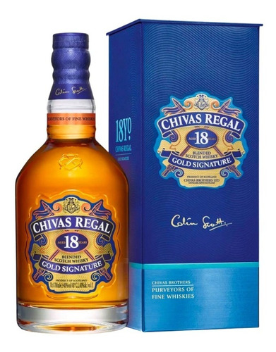 Chivas Regal 18 Años 750ml