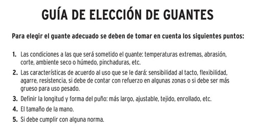 Guantes De Carnaza Cortos Uso General Pretul 23262