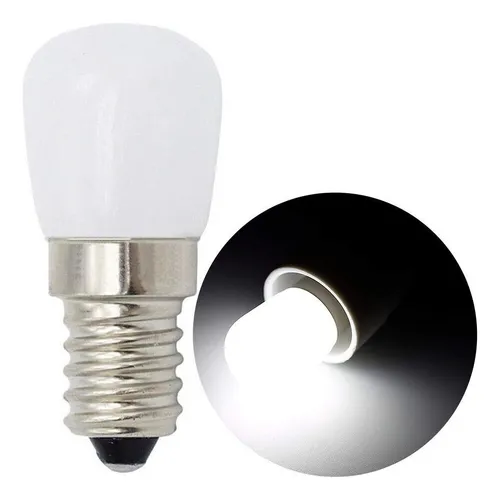 Lámpara Led E14 3w Heladera Maquina Coser - - Luz Blanca Fría