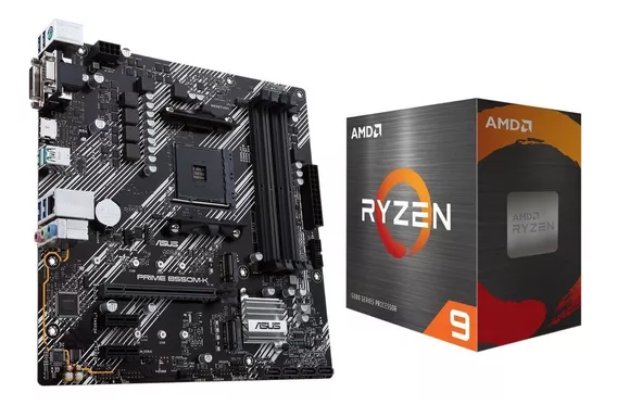 Combo Actualizacion Amd Gamer Ryzen 9 5900x Mother B550