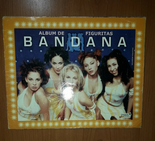 Álbum De Figuritas Bandana Completo Año 2002 Bueno