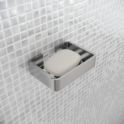 Kit Acessórios Para Banheiro Inox E Cromado Brilho 6 Peças