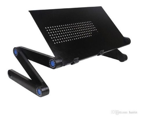 Mesa Portátil C/ Ventilador Para Laptop Negro