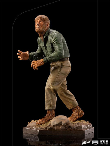 Estátua O Lobisomen Universal Monsters 1/10 Iron Studios