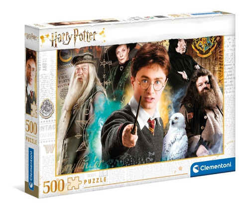 Puzzle De Harry Potter Y Profesores De Hogwarts 500 Piezas