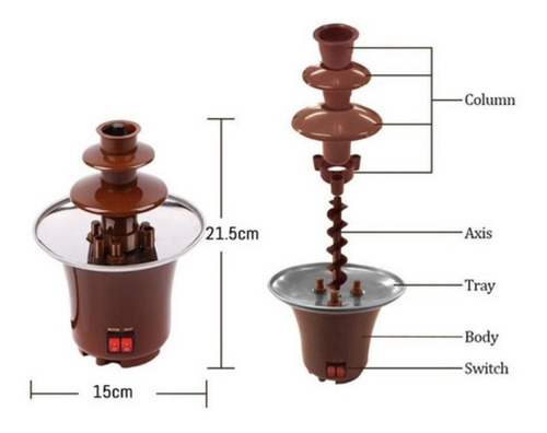 Pack Fondue Chocolate Maquina Chocolate + Cascada Chocolate