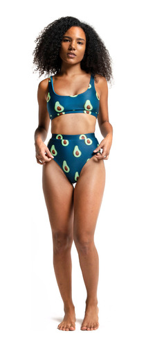 Avocado Bikini Azul 