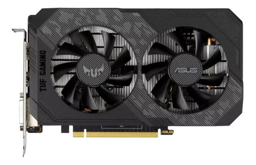 Placa de vídeo Nvidia Asus  TUF Gaming GeForce GTX 16 Series GTX 1650 TUF-GTX1650-4GD6-P-GAMING 4GB