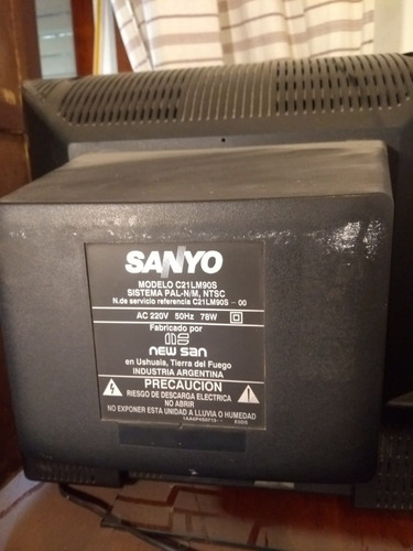 Televisor Sanyo 21 Pulgadas (Usado)