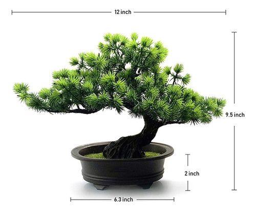 Jj Árvore Artificial De Bonsai De Zimbro Japonês Com Altura