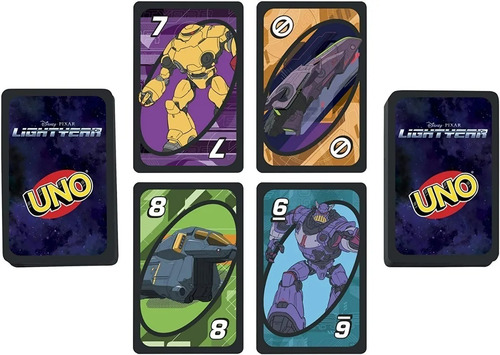 Uno Juego De Cartas Mattel Buzz Lightyear