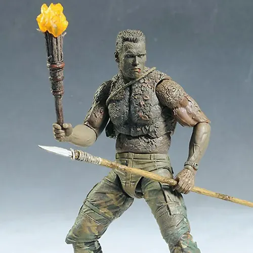 Boneco De Ação Neca Predator Jungle Disguise Dutch 30th 7