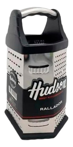 Rallador Acero Inoxidable 6 Lados Hexagonal Mango Plastico 