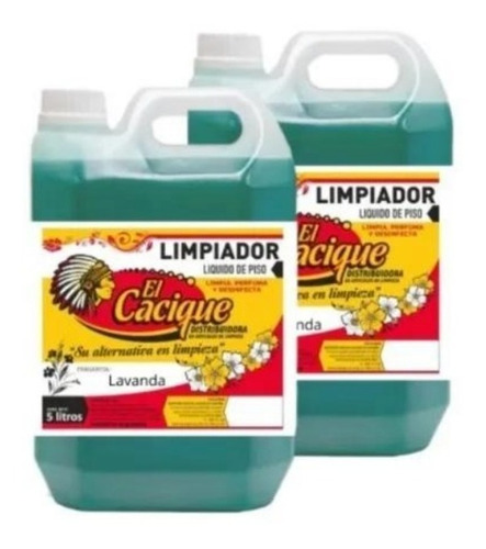 Desodorante Piso Lavanda X5lts Cacique,packx2u(cod. 2301)