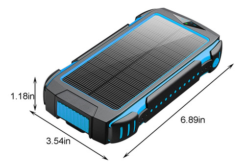 Banco De Energía Solar Pd20w De Carga Rápida De Gran Capacid