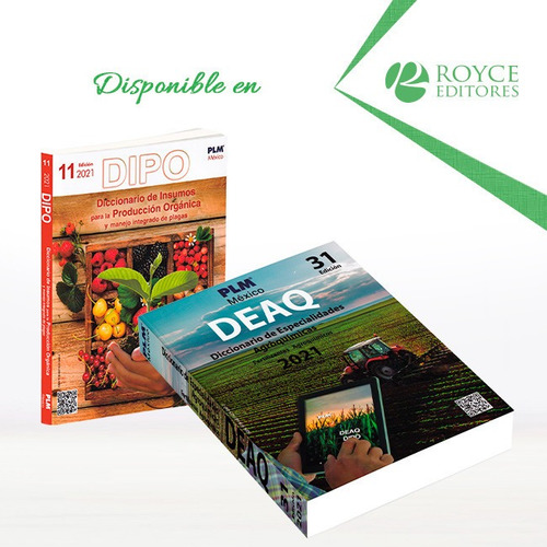 Imagen 1 de 1 de Deaq 2021 Diccionario De Especialidades Agroquímicas Con Qr