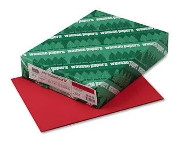 Tarjeta Color Libra Rojo