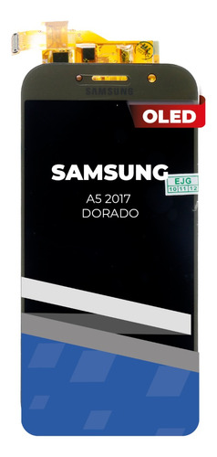 Lcd Para Samsung A5 2017 , A520 Dorado Oled