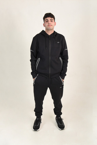 Campera Hombre Deportiva Dufour Campera Acetato Reflex