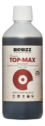 Adubo Liquido Indoor Bio Bizz Top Max 500ml 100% Orgânico