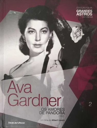 Livro/dvd Nº 2 Ava Gardner Coleção Folha Grandes Astros, De Equipe Editorial. Editorial Editora Folha, Tapa Mole En Português