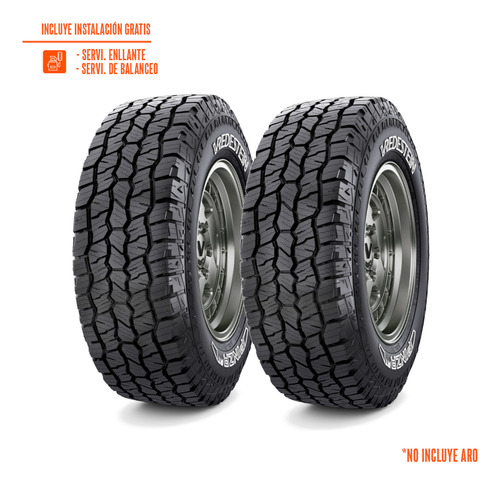 Pack De 2 Llantas 265/60r18 Vredestein Pinza At 110h