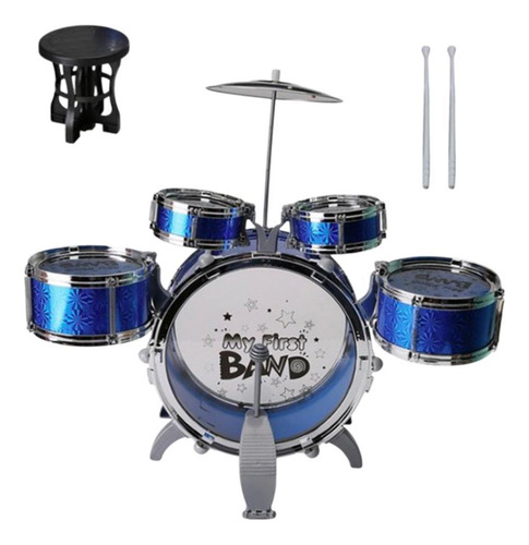 Juego De Batería De Jazz Para Niños, Kits De Batería De