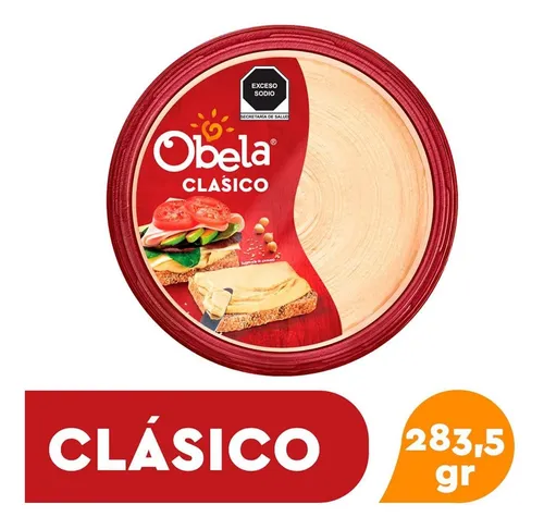 Hummus Obela Clasico Natural 283.5 Gr