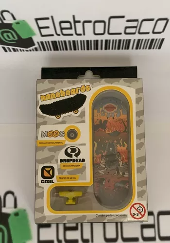 Skate Dedo Hotwheels Pack 4 Fingerboards & Shoes - Hgt84