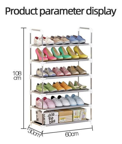 Organizador De Zapatos Fácil De Transportar Zapatera