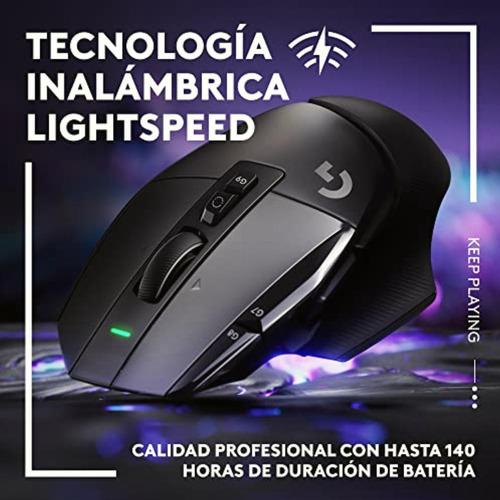 Logitech G502 X Lightspeed Mouse Inalámbrico Para Gaming