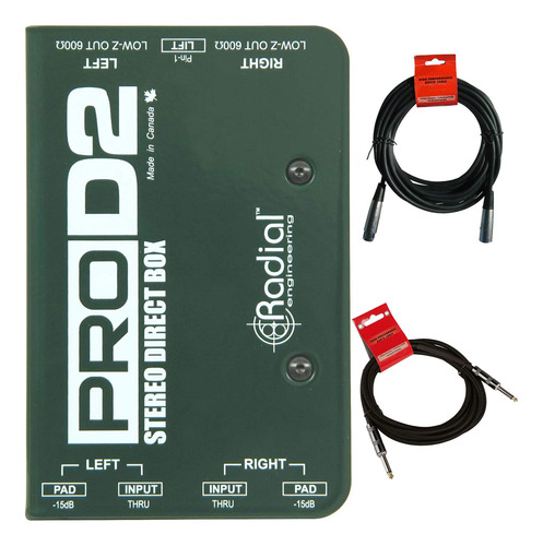 Caja Direct Estereo Pasivo (prod2 Ingenieria Radial Pro W